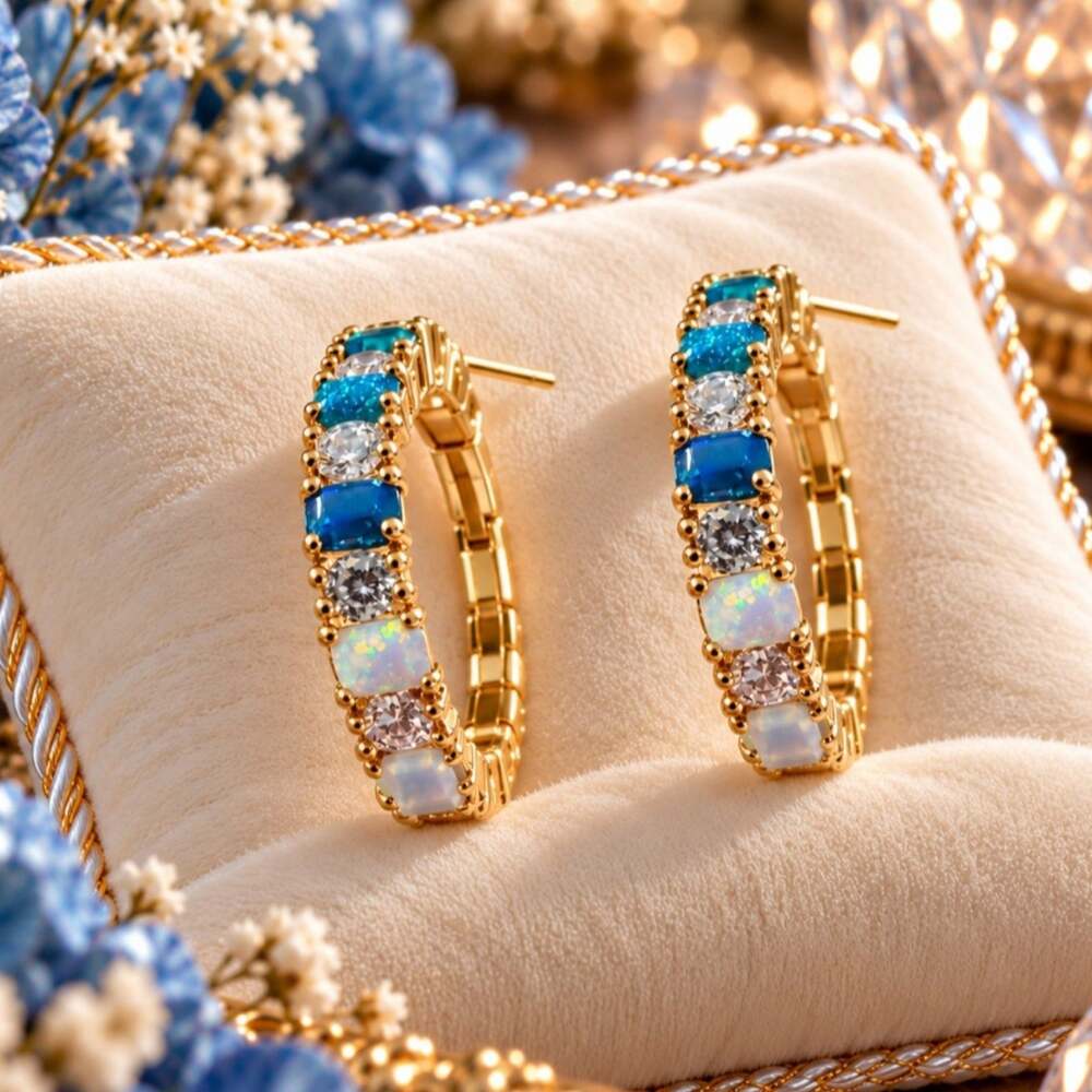 Bomb Party October Birthday Collection Earrings ER98485 "Made For You"